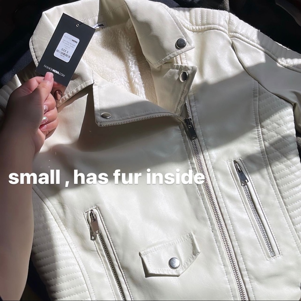 White Leather Jacket